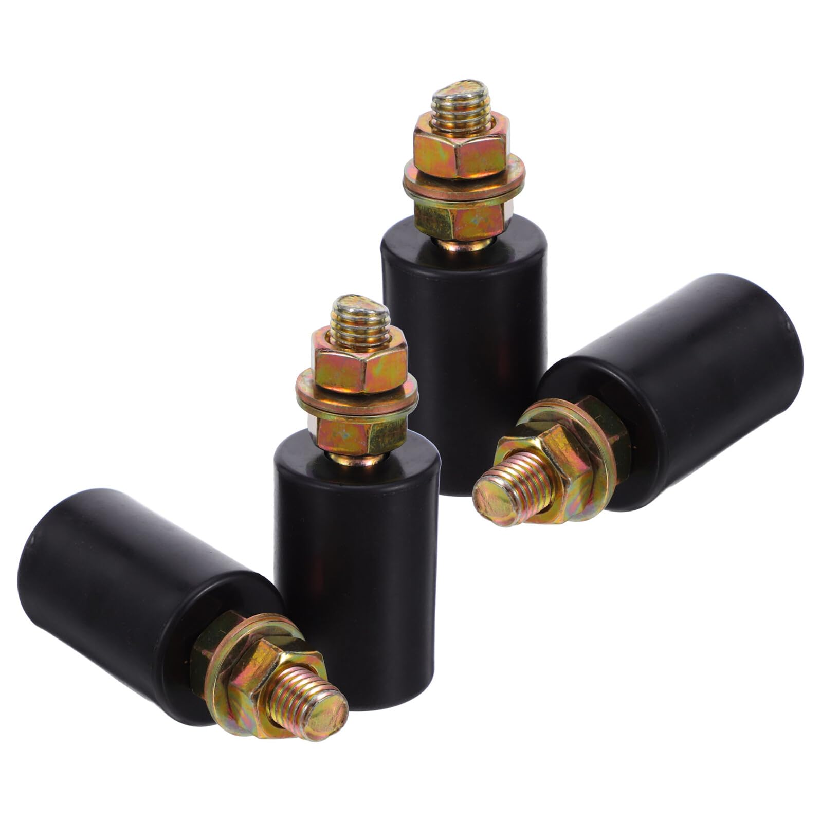 Galets de guidage de portail coulissant, support fer pour porte de grange et placard