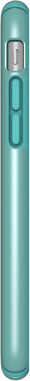 Speck Products Presidio Metallic iPhone SE 2020 Case/iPhone 8 (Also Fits 7/6S/6), Peppermint Green Metallic/Jewel Teal