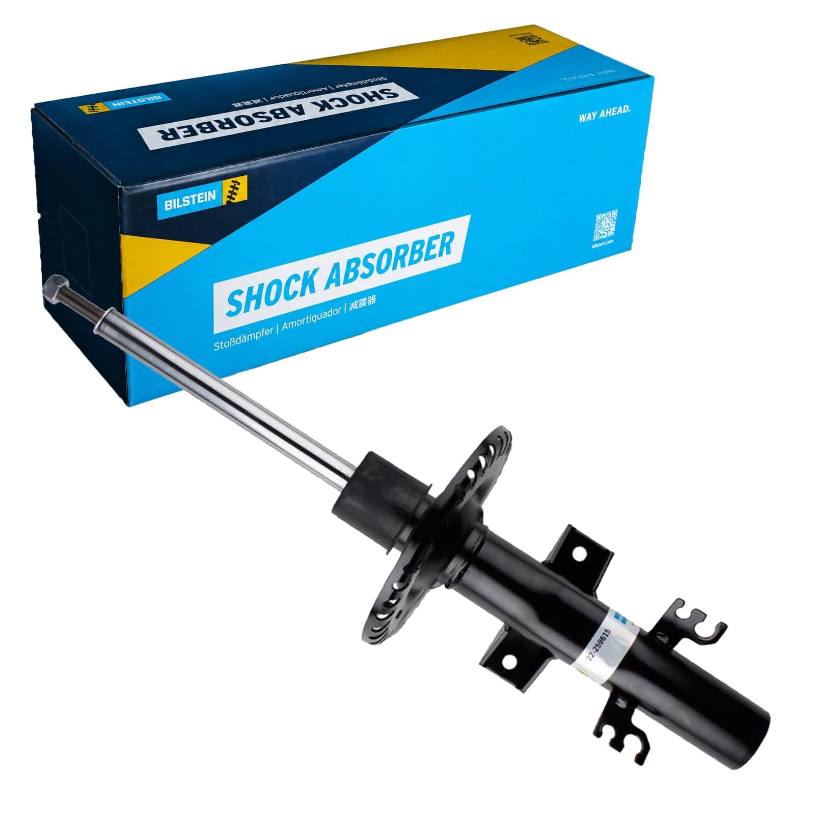 BILSTEIN B4 22-259615, 2 szt Amortyzator zestaw rozpórka zawieszenia przód