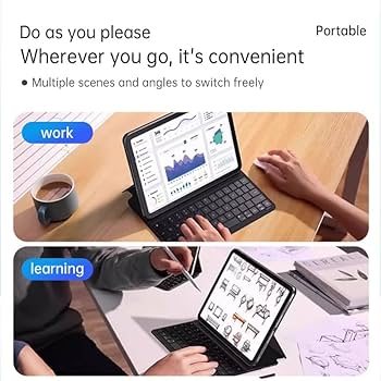 Amazon.com: Smart iPad Keyboard Folio -Replaceable Battery (365