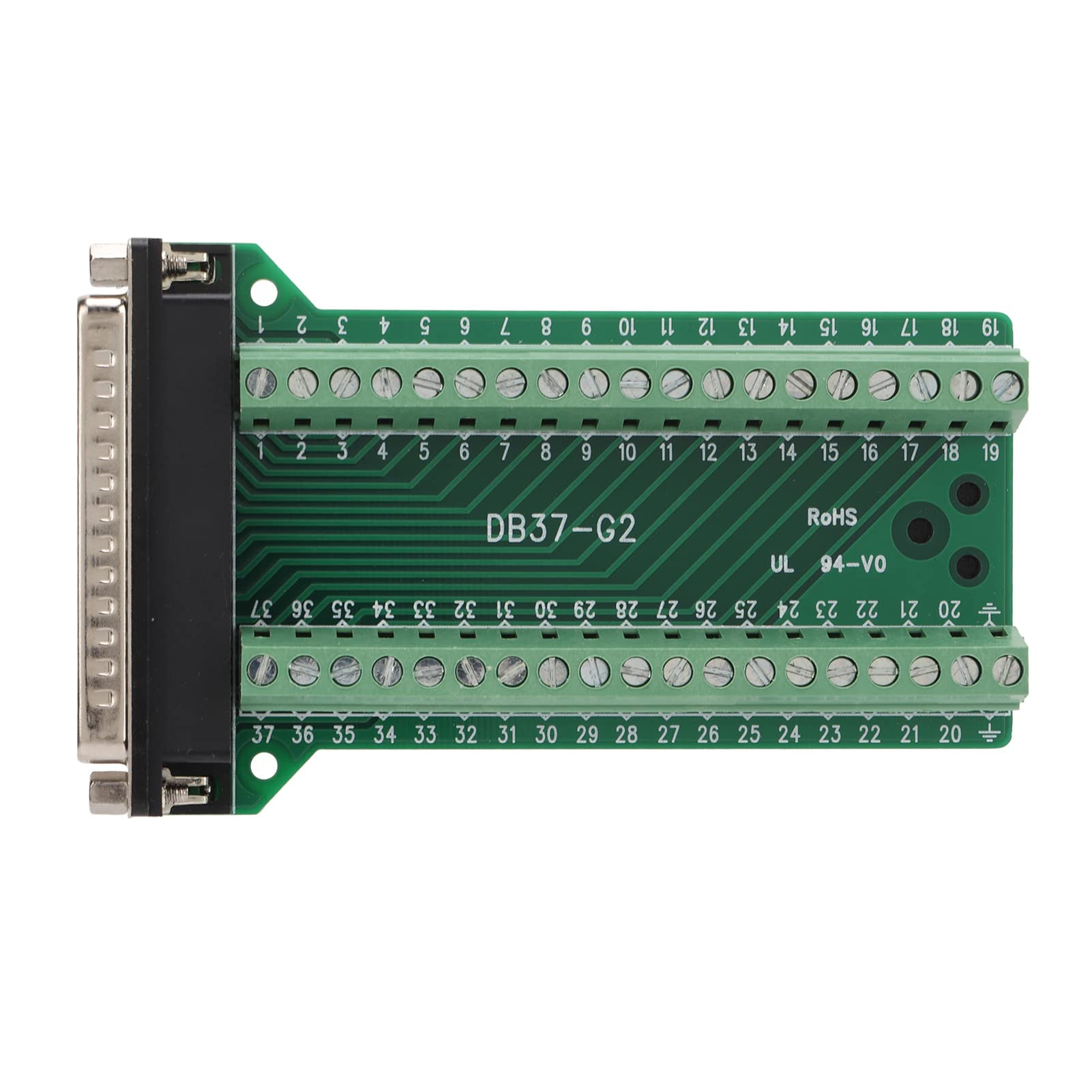 Amazon.com: DB37 Breakout Connector 37 pin Port Straight PCB