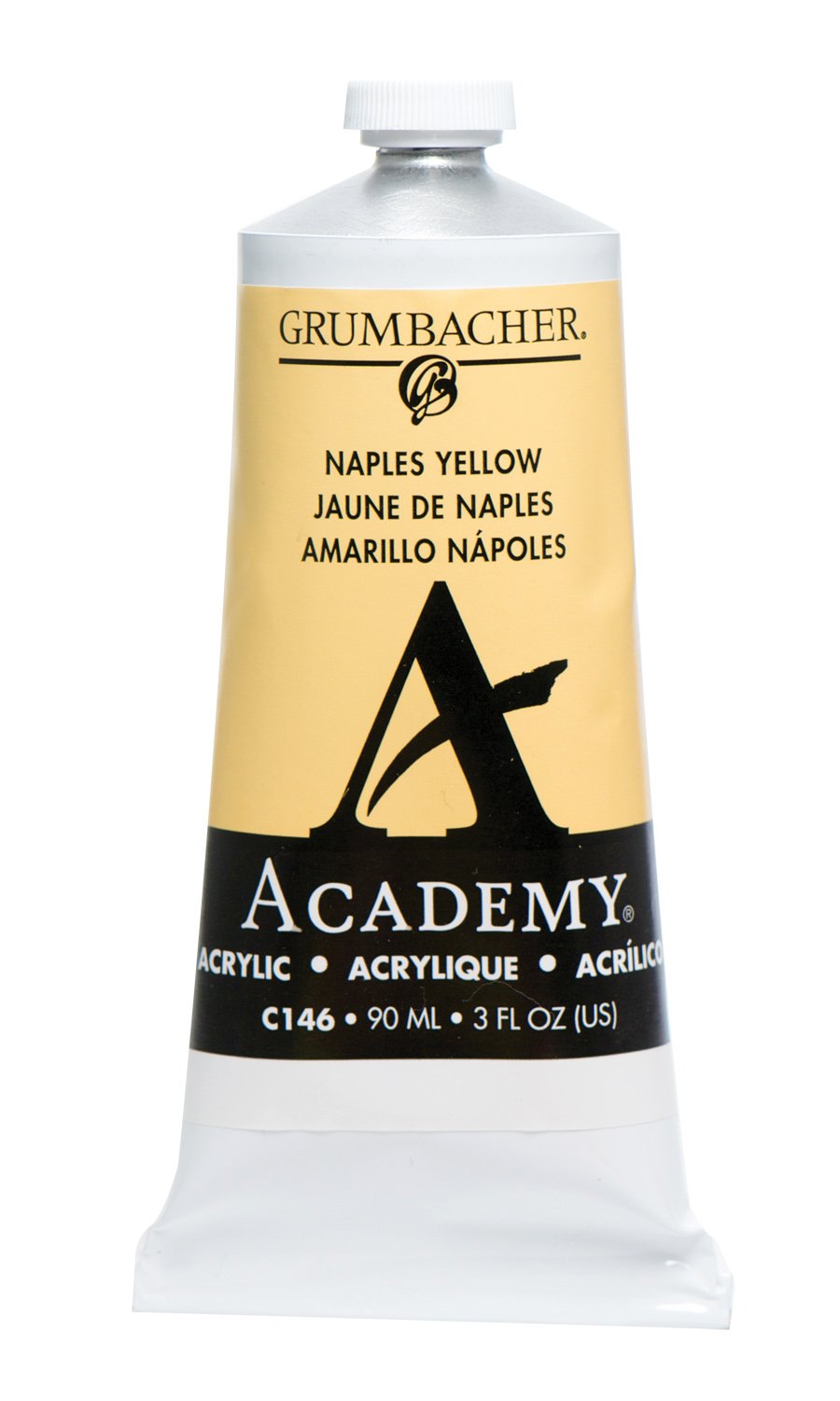 GrumbacherACADEMY ACYL 90ML NAPL YEL
