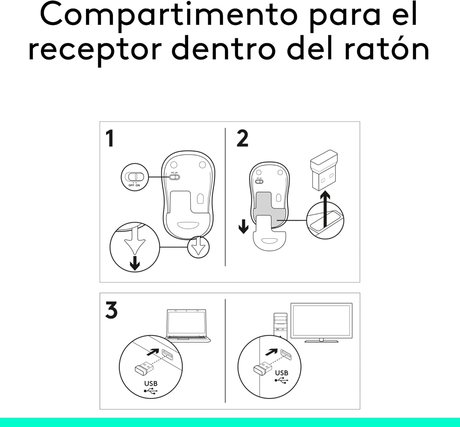 Logitech M185 Ratón Inalámbrico, 2,4 GHz con Mini Receptor USB, Batería 12 Meses, Seguimiento Óptico 1000 dpi, Ambidiestro, PC/Mac/Portátil – Gris 11