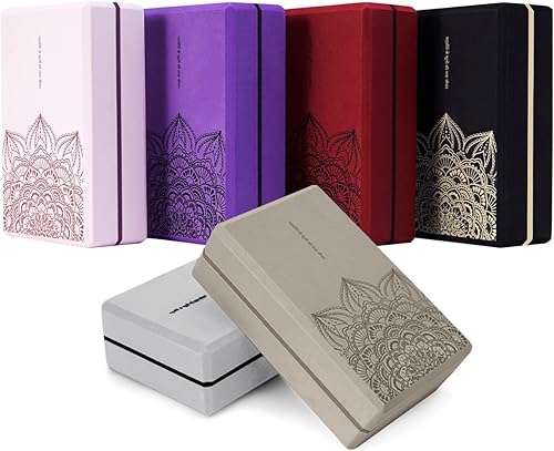 Miniatura 7 de uveti - Bloques de yoga de alta densidad para mejorar la fuerza, flexibilidad y equilibrio bloques de espuma de ladrillo