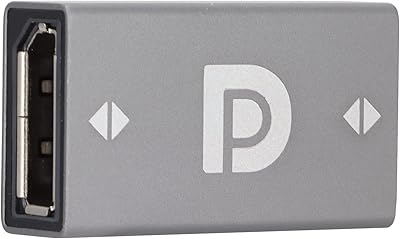 HD Big Displayport, Big DP Naar Big DP Adapter Female Adapter Audio en Video Sync Converter HD Video DP Converter Benodigd...