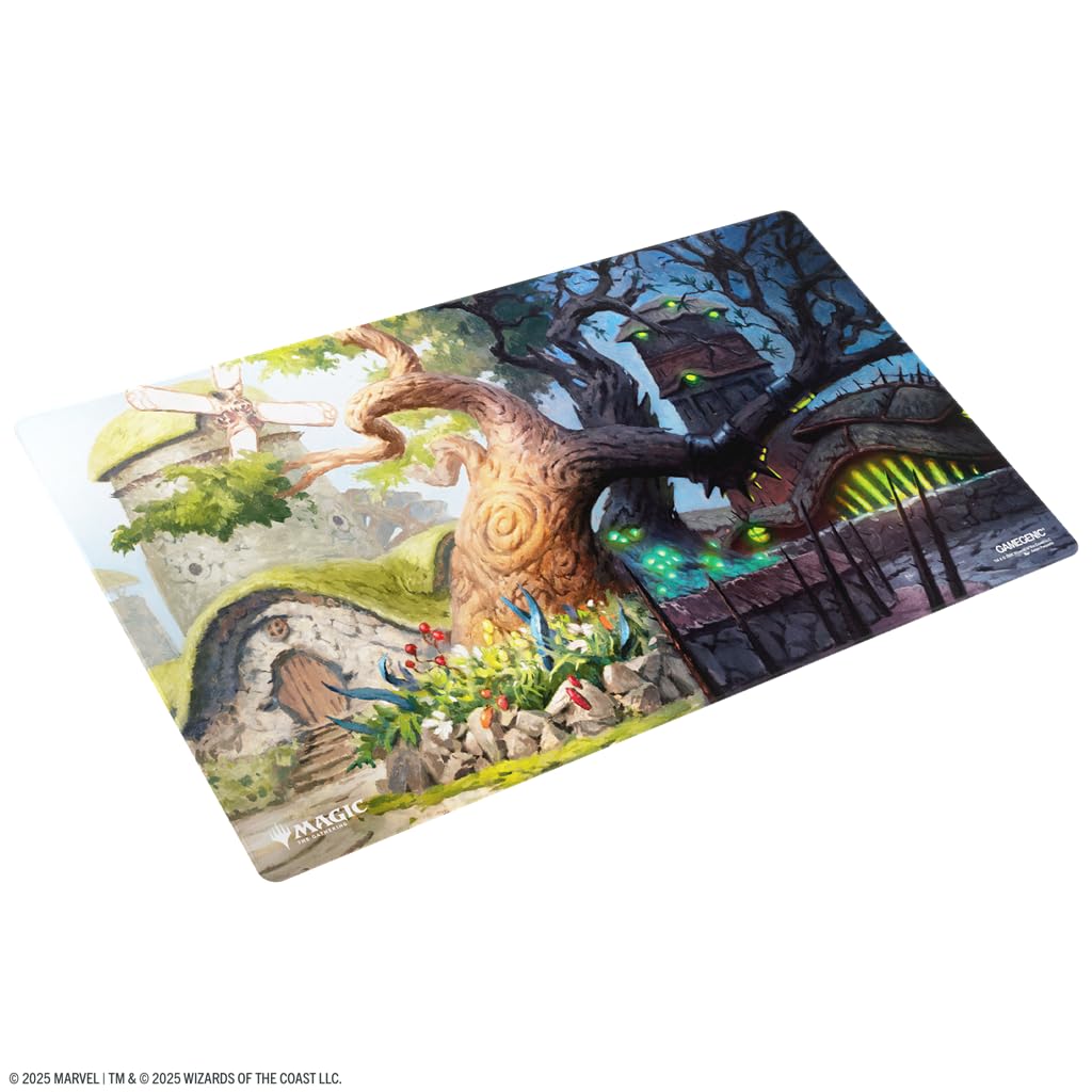 Gamegenic | Magic: The Gathering | Lorwyn Eclipsed Shiny Playmat - Temple Garden
