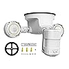 SANSI Motion Sensor Outdoor Lights, 15W 2000LM LED Flood Lights Outdoor, 5000K 4 Modes Security Lights for Outside Porch Yard Garage Patio, IP65 Dusk to Dawn Motion Detector Lights