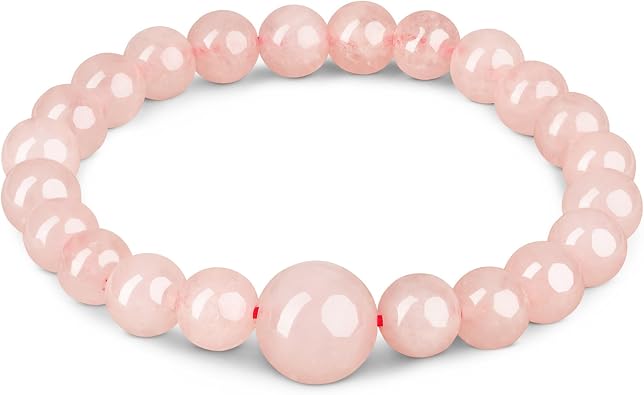 KARMAPLEDGE Handmade Healing Crystal Bracelets Gifts for Women & Men, Unique Birthday Gifts for Mom, Dad, Friends | Brings Positive Energy & Chakra Balance