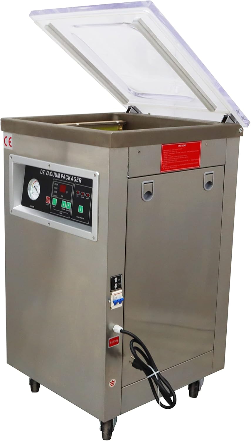 Rear view of INTSUPERMAI DZ-400 showing power switch