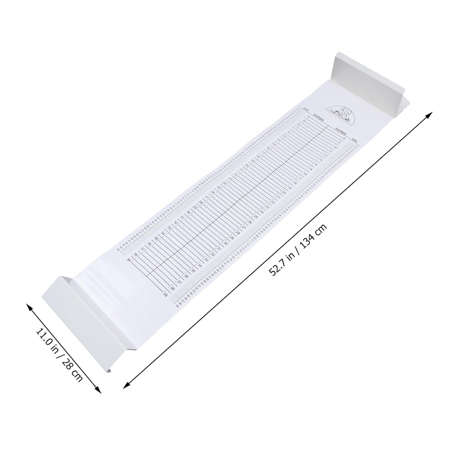 IMIKEYA Boy Girl Height Measuring Ruler Practical Growth Chart for Boy Girl Safe Soft Material Dual Scale Centimeters for Home