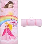 Sac de couchage pour enfants avec double Zip 150 * 60cm, Sac de couchage doux et confortable, Sac à mousse souple pour les voyages en camping, Sirène