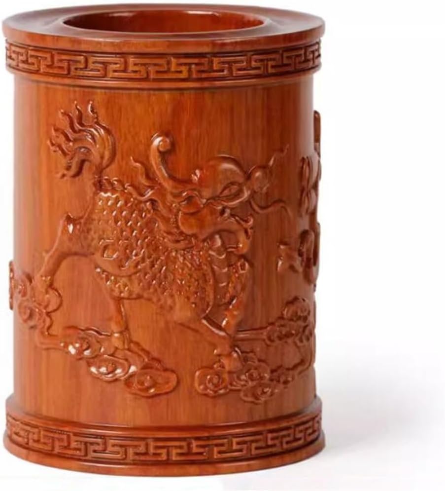 Redwood Crafts, Four Treasures of the Study, Floating Carving Pen Holder