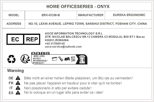 Miniatura 10 de EUREKA ERGONOMIC BIFMA Passed - Silla de oficina de malla, ergonómica con soporte lumbar ajustable, reposabrazos abatibles, silla de escritorio