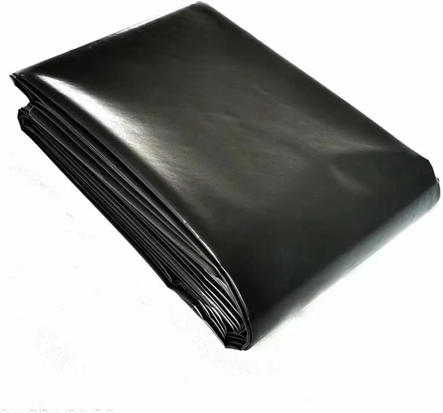 Wuyangcun HDPE ジオメンブレン 防水池ライナー 厚さ0.2mm 魚鯉の池用 屋根漏れ防止 水特徴 黒(2x3m (6.