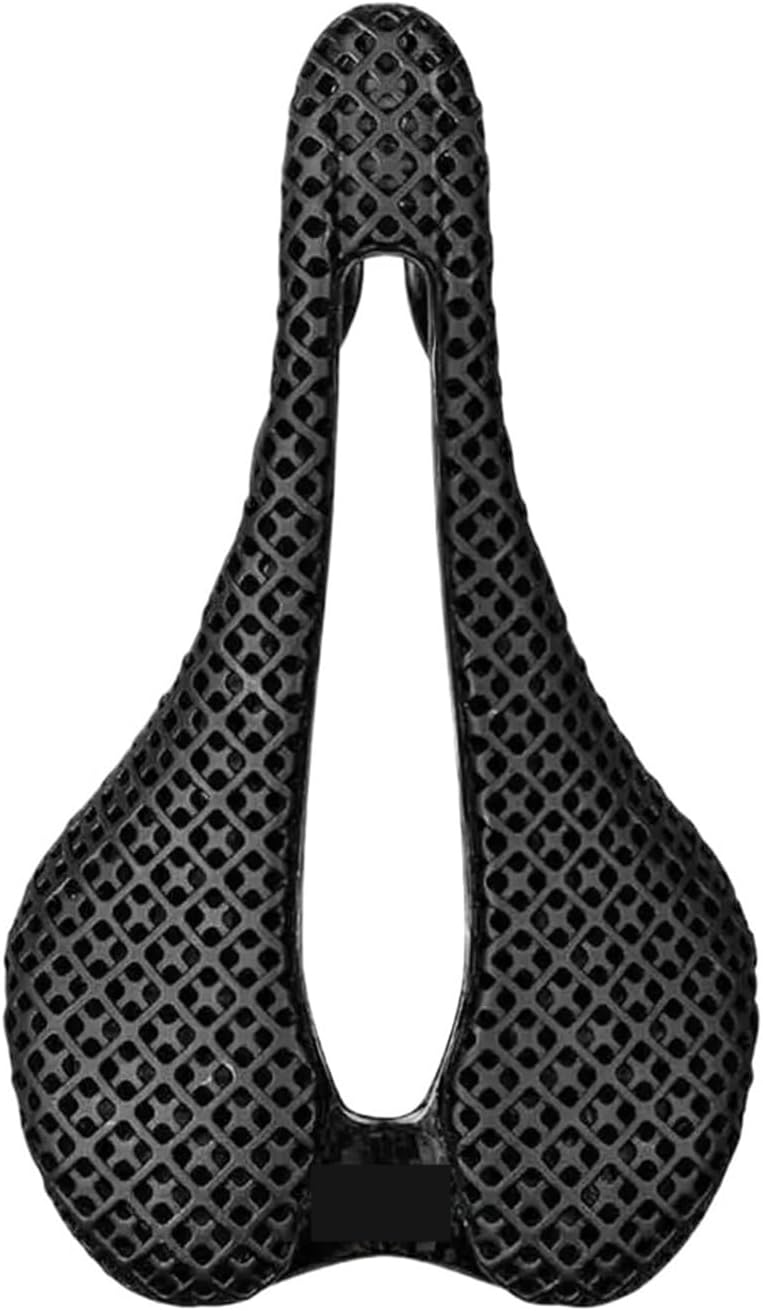 3D Printed SLR Carbon Bike Saddle 245x145mm - Competition & Comfort Design for Road & MTB Bicycles