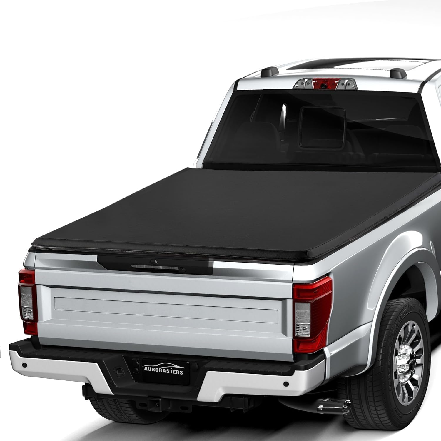 Hard Tri-Fold Truck Bed Tonneau Cover for 1999-2016 F250 F350 SuperDuty 6.8FT Bed (81.9")