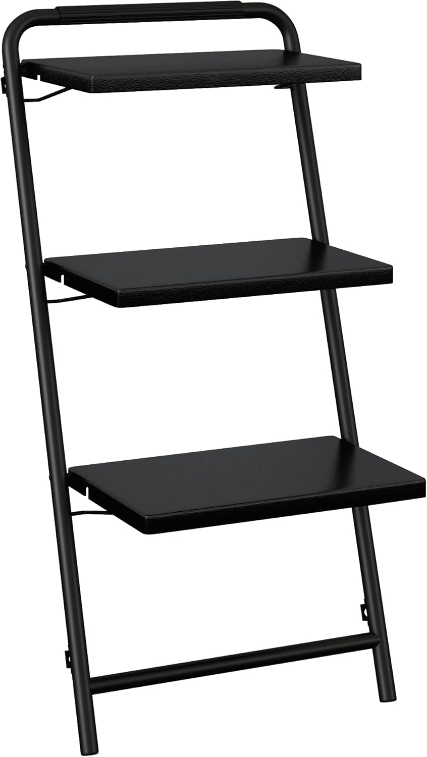 Sauder Anywhere Shelf/Book Shelf, Black Finish