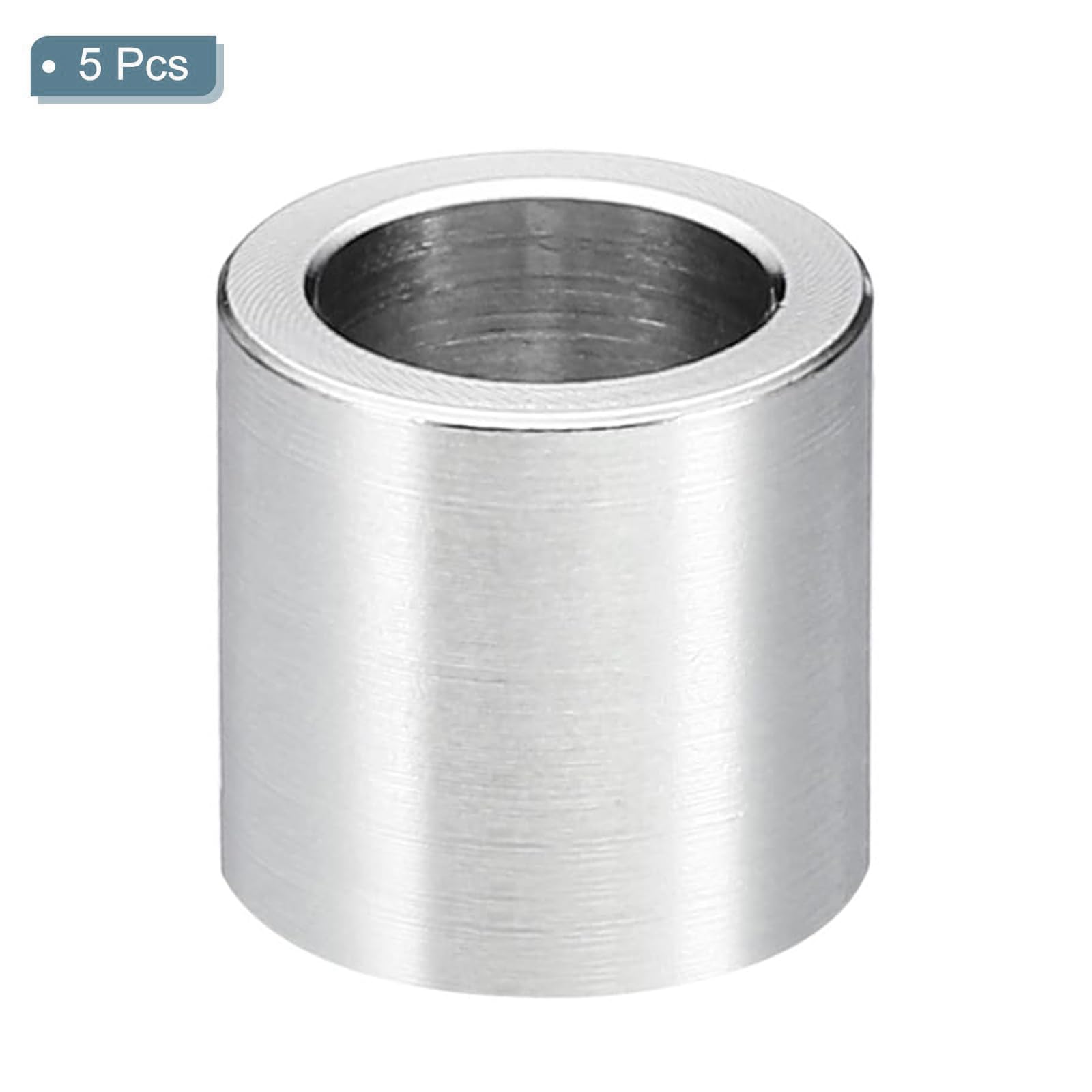 TOP-VIGOR 5Pcs M8 Aluminum Spacer, 8.2mm ID x 12mm OD x 12mm Length Metal Spacer - Image 3