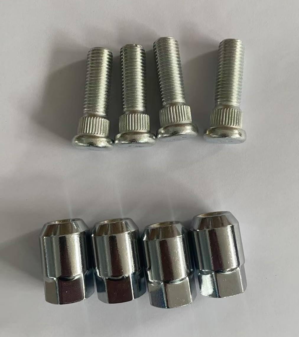 M12*1.5 UTV Wheel Stud Lug Nut 7519753 7547489 Replacement for 2013-2024 Polaris Ranger XP 1000 900 HST Diesel PRO XD Fullsize & 15-24 RZR 900 S1000 Front or Rear
