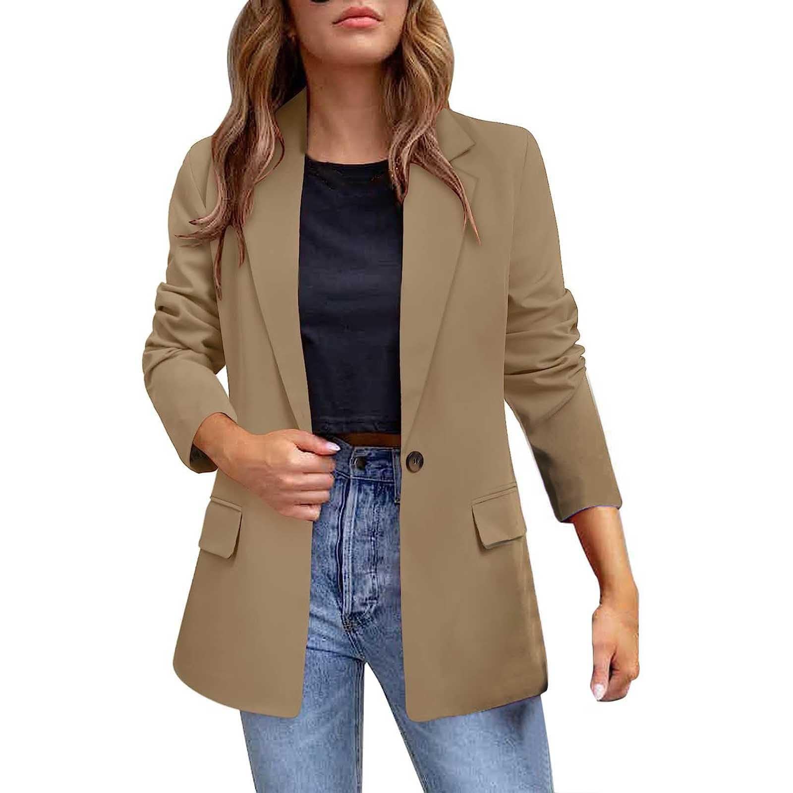 ONLY ONLADDY LINEA - Blazer - light grey melange/grijs