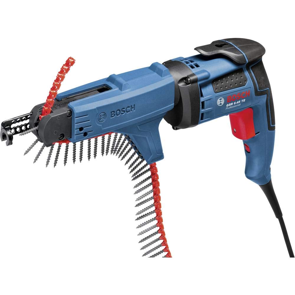 Bosch Professional GSR 6-45 TE + MA 55 - Avvitatore speciale per cartongesso (GSR 6-45 TE) + MA 55 Professional