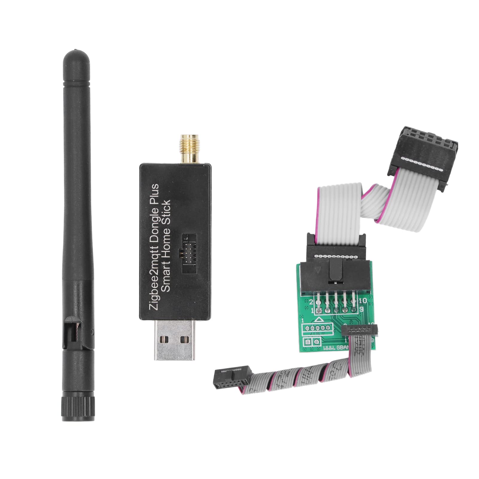 CC2652P Zigbee Dongle OpenWrt adaptador USB con antena estable de alta ganancia 5dBi 8