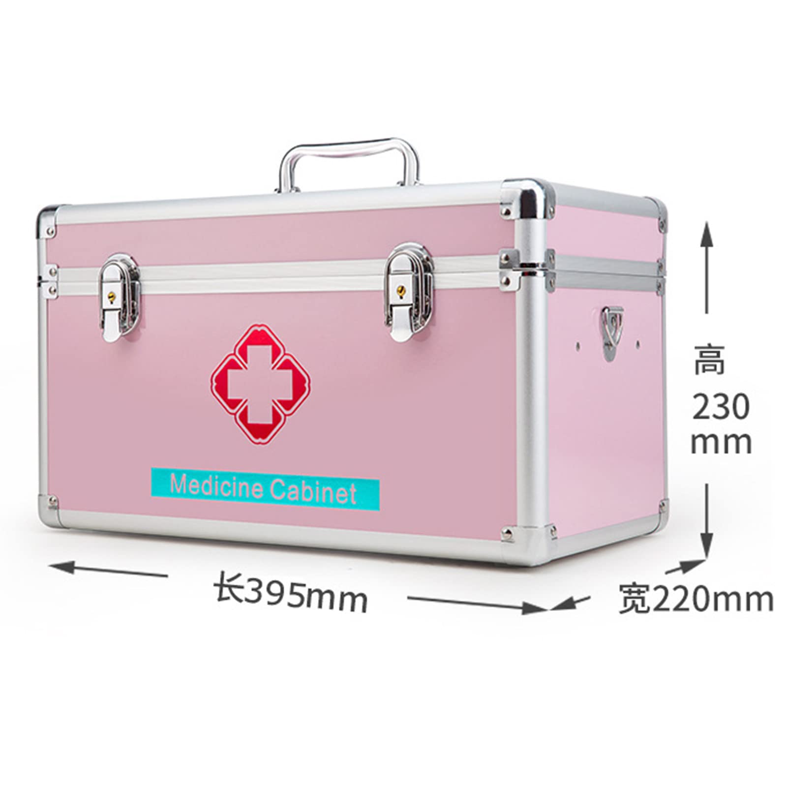 Estuche de Primeros Auxilios para emergencias, botiquín de Primeros Auxilios Familiar, botiquín portátil, botiquín de aleación de Aluminio, Organizador, botiquín, botiquín de Emergencia fami