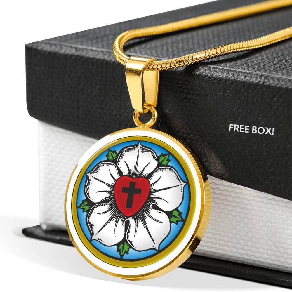 Luther Rose Pendant Necklace Jewelry