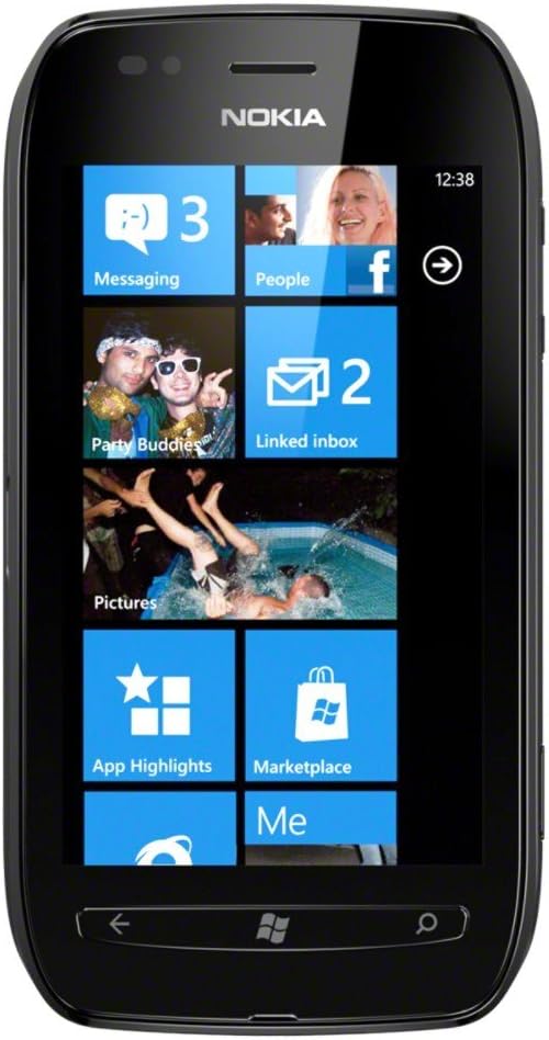 Nokia Lumia 710 Sim Free Windows Phone - Black