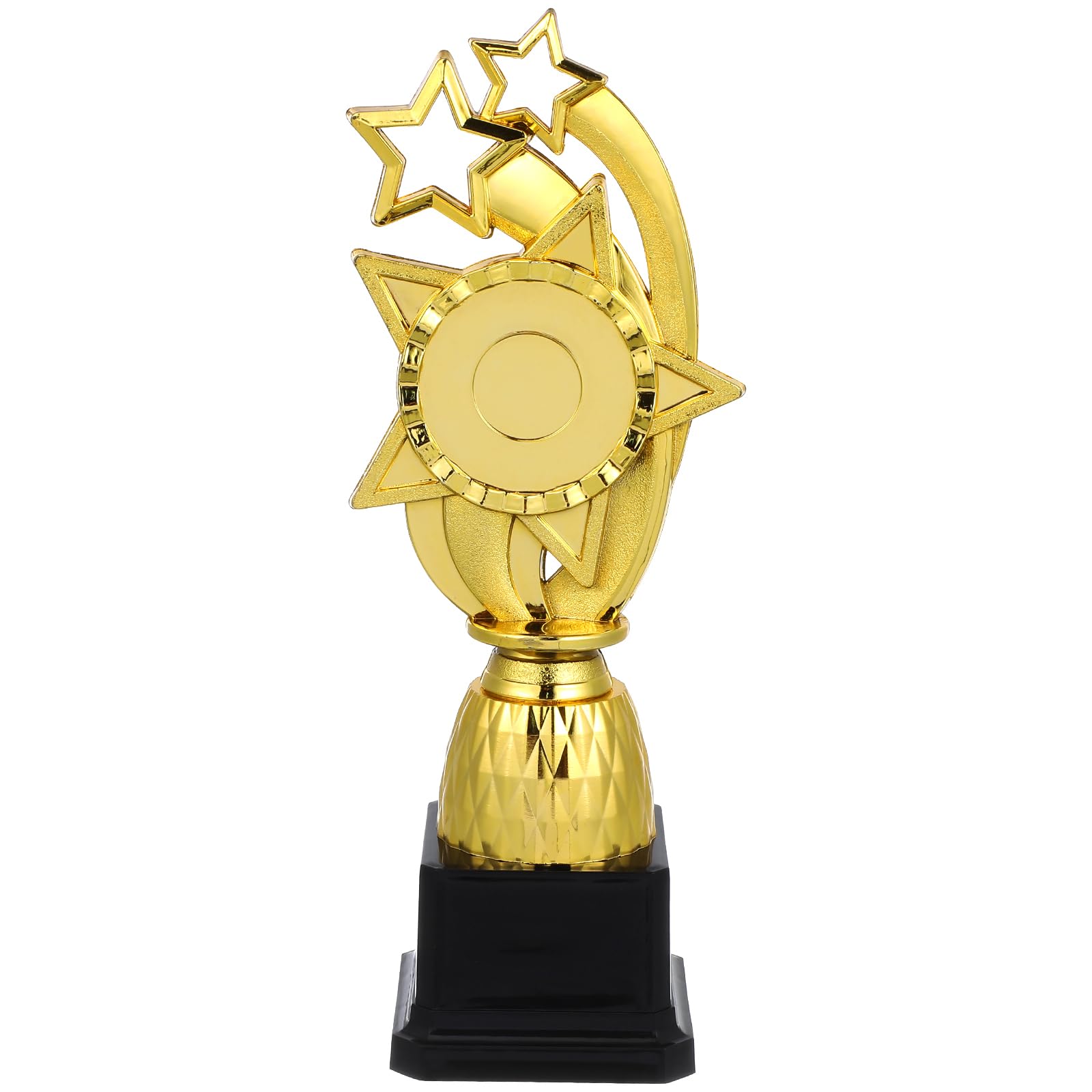 NOLITOY Golden Trophy Cup 10 Inch Star Award Trophy Plastic 1st Place Trophy for Sports Tournament, Award Ceremony, Party Celebration, Reward, Winning Prize