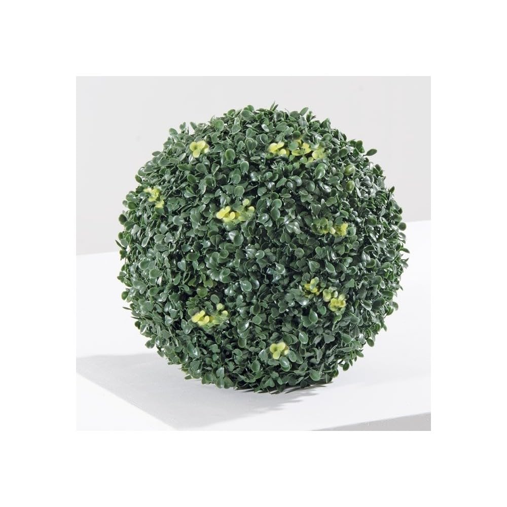 Sfera bosso pianta aiuola artificiale decorazione arredo giardino piscina palla erba sintetica piante ornamentali Buxaceae Aiuole, bordure, balcone, terrazza (DIAMETRO CM. 55)