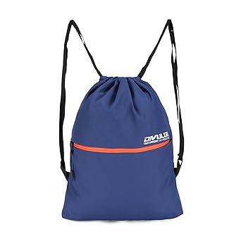 DIVULGE Ninja 18 liters Polyester Drawstring bag, daypack, Gym bag, sports bag, yoga Rucksack Backpack With Zip Pocket