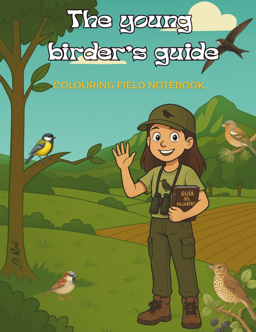 The young birder´s guide: Colouring field notebook