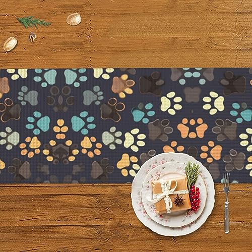 Chemin de table rustique pour protéger et décorer votre table de cuisine