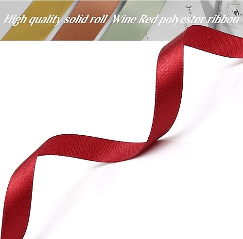 Miniatura 269 de Cinta de oro rosa de 1-1/2 pulgadas, para envolver regalos, 50 yardas, corona de fiesta de boda, costura, accesorios para el cabello, decoración