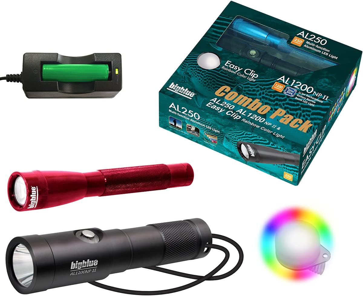 Bigblue Combo Pack: AL1300N AL250 Rainbow EZ Clip - Red