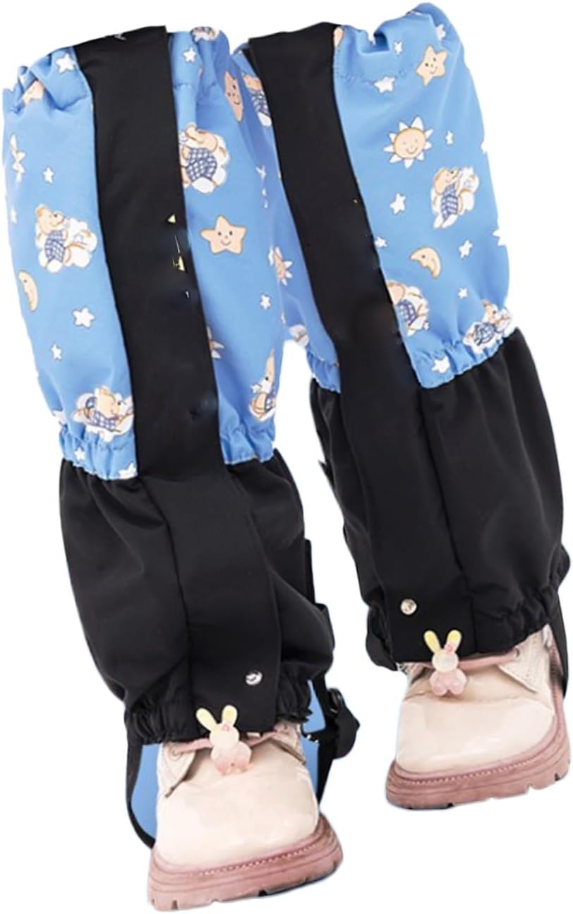 Hiking Gaiters,Children's High Top Leggings, Outdoor Clothing,Suitable for Shoes Lightweight Adjustable Hiking and Snow