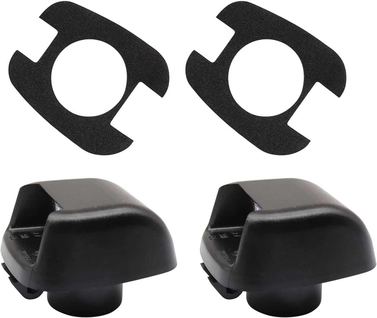 NLQR 1 Pair Frontier Rear Bumper Lamp License Plate Light