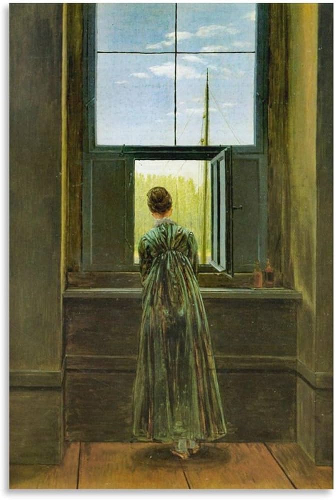 インテリア　絵画  油絵  題ー窓辺の女ー  f50 インテリア 絵画 油絵 題ー窓辺の女ー f50 インテリア 絵画 油絵 題ー窓辺