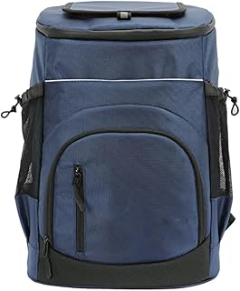 SSMDYLYM Duży poliester 33 l torba na lodówkę 36 puszek chłodziarka piwo plecak lodówka przenośna torba piknikowa jedzenie termiczne (kolor: A)
