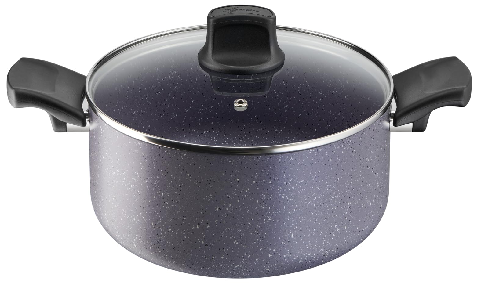 Lagostina Cucina Green Set di Pentole Antiaderenti, 8 Pezzi, 2 Padelle 24, 28 cm, Casseruola Manico Lungo 18cm, Casseruola Fonda 24cm, Wok 28cm, 3 Coperchi 18, 24, 28 cm, Anche Induzione