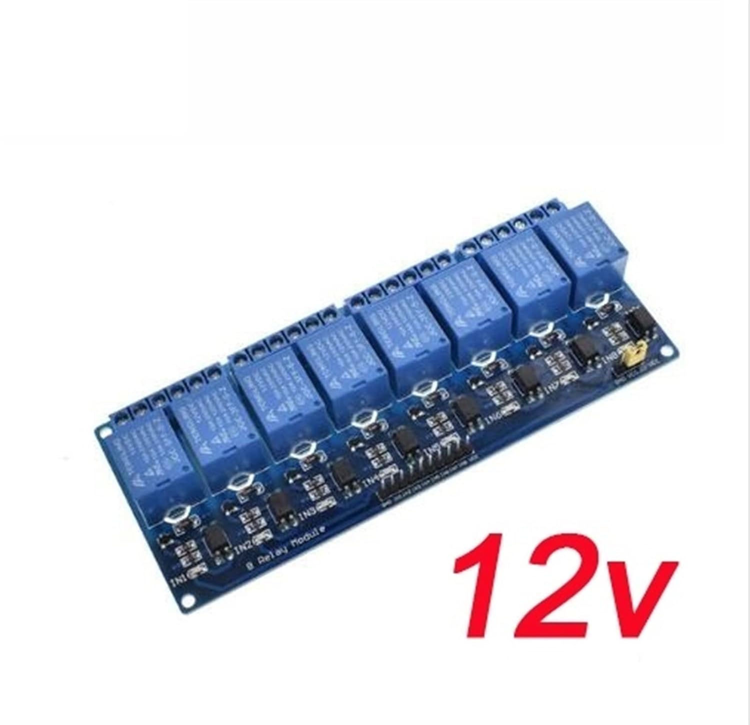 5v 12v 1 2 4 6 8 Way Relay Module for Channel with optocoupler Output in Stock(5v 2 Channel Relay)