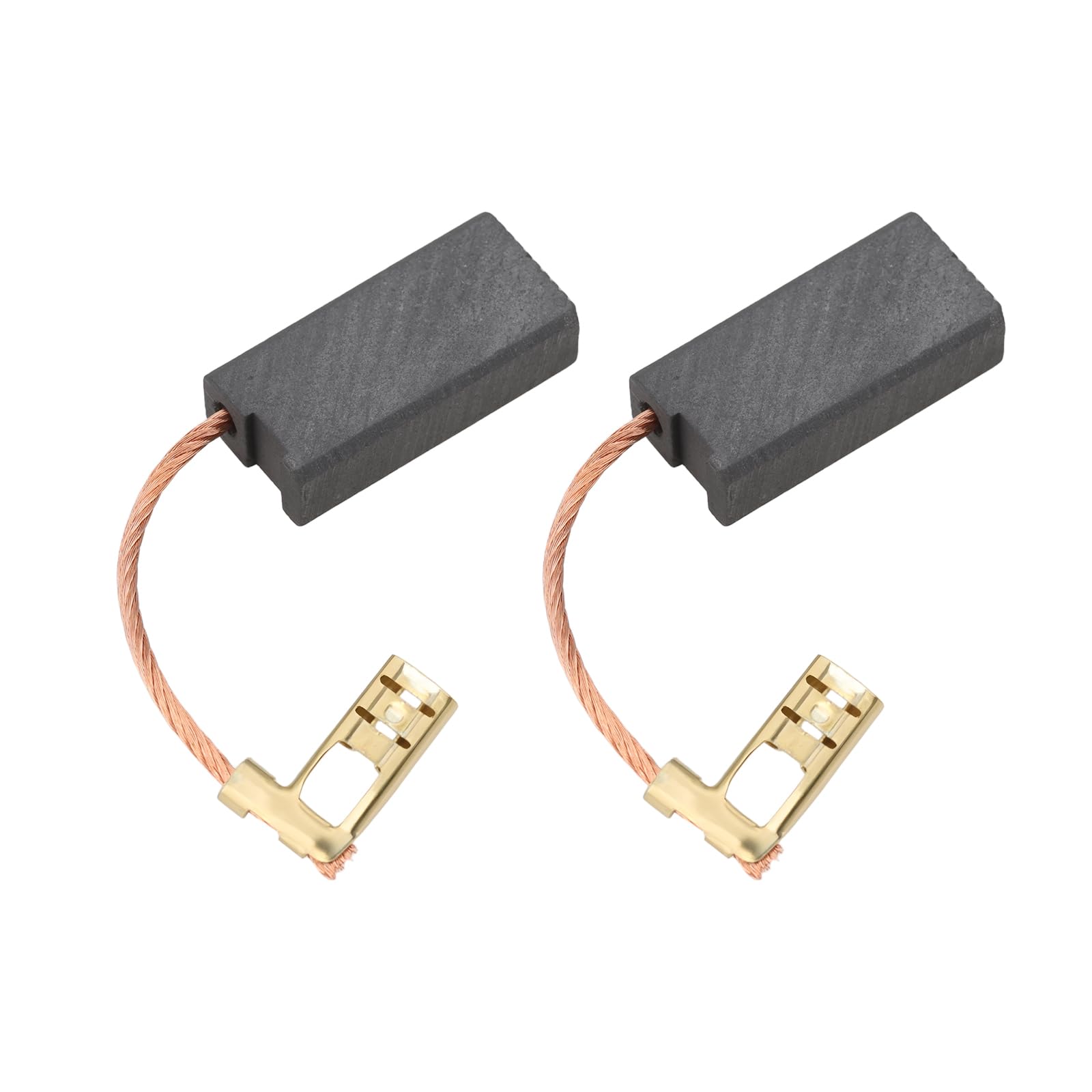 VGOL 1 Pair Carbon Brushes 6.4x11.5x23mm Compatible with Einhell BT-AC 200/24 ​​of Compressor