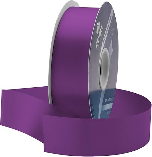 Vista 27 de Royal Imports Cinta Impermeable de Satén de Poli de 1.5" (#9) para Decoración Floral y Artesanal, Rollo de 100 Yardas (Carrete de 300 Pies)