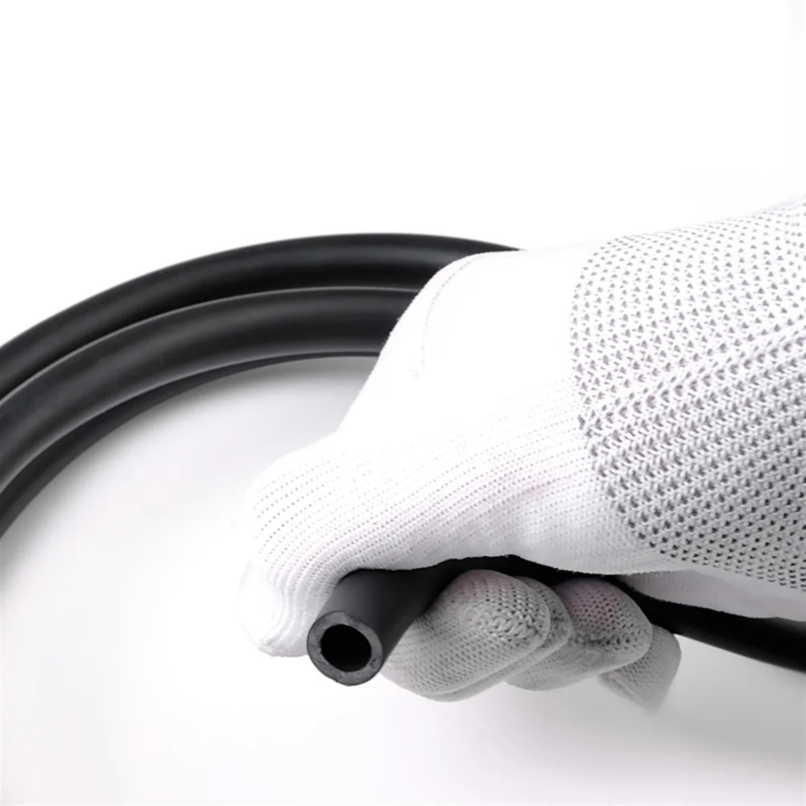 Tubo FKM negro de 6mm manguera flexible de 1 metro para alta temperatura