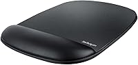 StarTech Ergonomic Mouse Pad with Gel Wrist Rest - Non-Slip Base, 6.7x7.1in Smooth Surface, Comfortable Palm Support for Desk Work