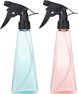 Sponsored Ad - Spray Bottles (2-Pack, 12 Oz.) Mist/Stream, Plastic Water Spray Bottle for Hair, Plants, Cleaning, Cooking,...