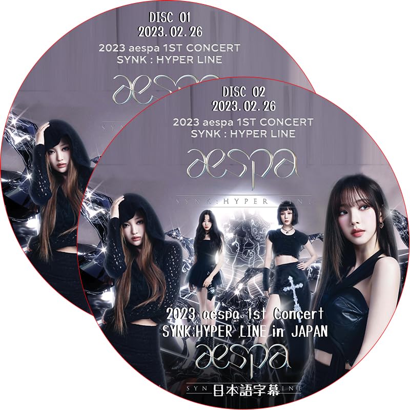 Amazon.co.jp: AESPA DVD 2023 aespa 1st Concert 'SYNK: HYPER