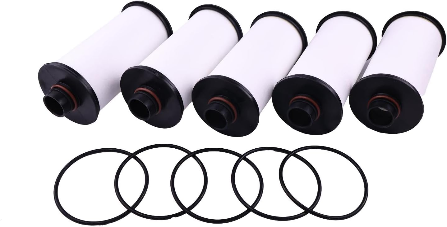 HOLDWELL 5PCS Crankcase Ventilation Filter Element CV52055 compatible with Cummins QSB3.3 QSB4.5 Engine Atlas Copco Air Compressor CVM200 Series