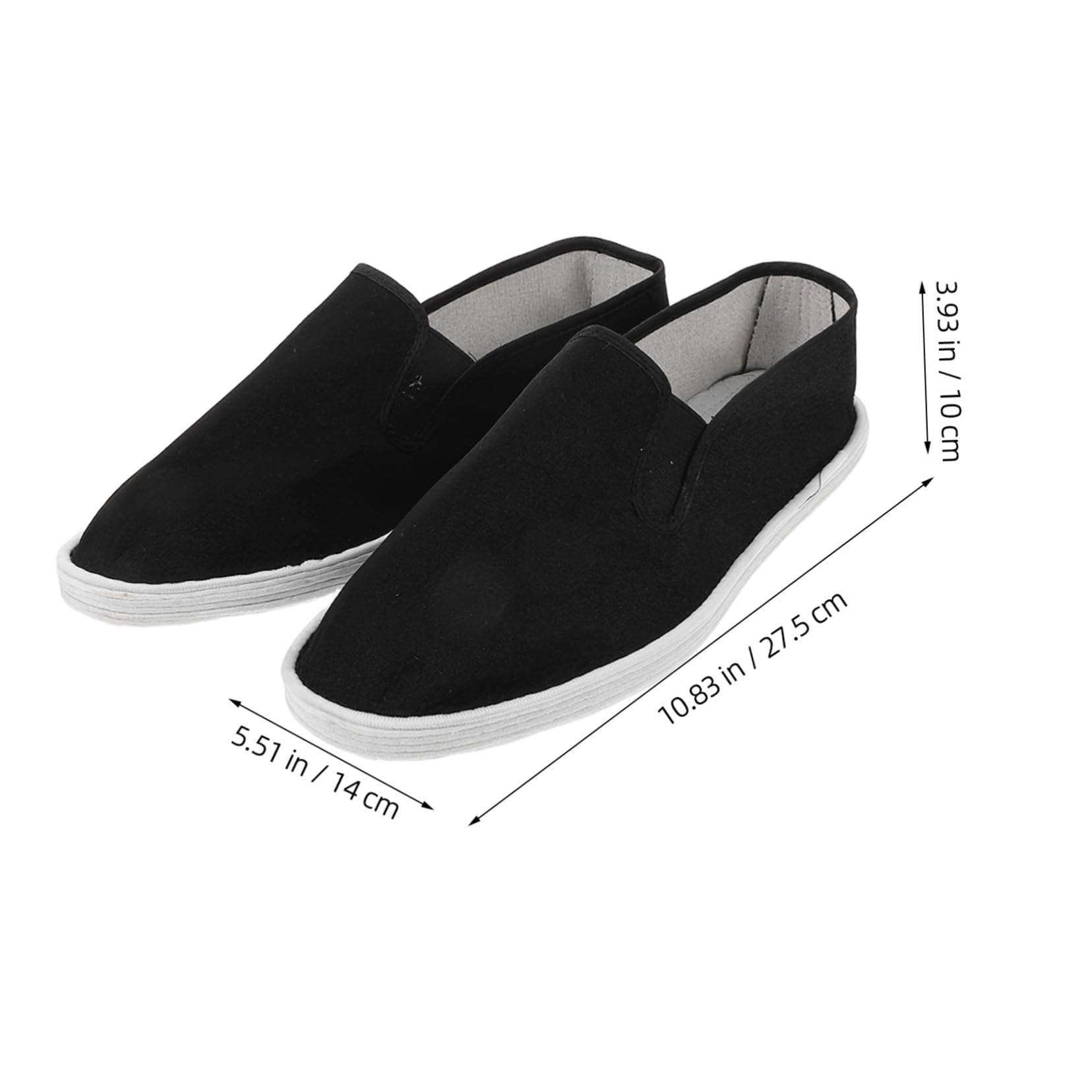 BESPORTBLE Unisex Tai Chi Martial Art Shoes Breathable Kung Fu Practice Shoes for Men Women Handmade Comfortable Training Shoes